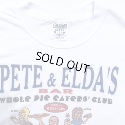 画像3: 00s PETE&ELDA'S SOPRANOS PIZZA TEE SHIRT