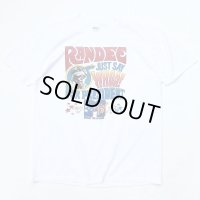 DEADSTOCK 80s USA製 MTV RANDEE JUST SAY WHOA! FOR PRESIDENT TEE SHIRT