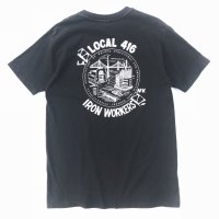 90s USA製 LOCAL 416 IRON WORKERS TEE SHIRT