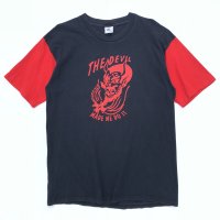 90s USA製 ARCHAIC SMILE THE DEVIL MADE ME DO IT TEE SHIRT