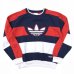 画像1: 80s adidas BORDER SWEAT (1)