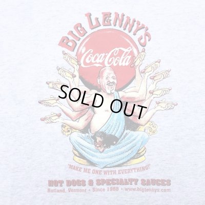 画像3: 00s BIG LENNY'S COCA COLA 千手観音 TEE SHIRT