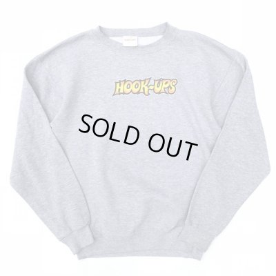 画像1: 90s HOOK-UPS LOGO SWEAT