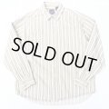 90s OLD GAP STRIPE WORK L/S SHIRT