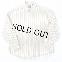 90s OLD GAP STRIPE WORK L/S SHIRT