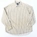 画像1: 90s OLD GAP STRIPE WORK L/S SHIRT (1)