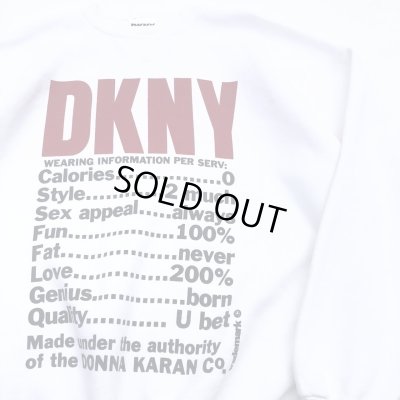 画像2: 90s USA製 DKNY SWEAT