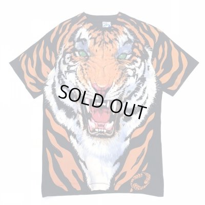 画像1: 90s USA製 LIQUID BLUE TIGER TEE SHIRT