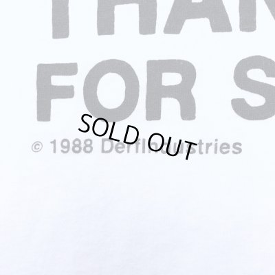 画像4: 80s USA製 THANK YOU FOR SMOKING TEE SHIRT