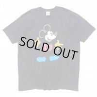 90s USA製 MICKEY MOUSE 青靴 TEE SHIRT