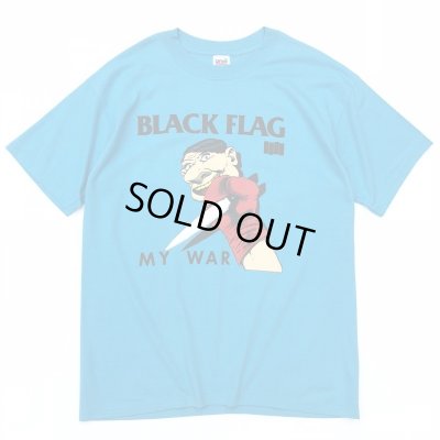 画像1: DEADSTOCK 90s USA製 BLACK FLAG TEE SHIRT