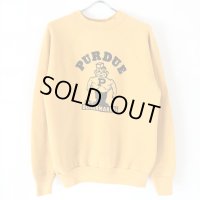 90s USA製 PURDUE BOILERMAKERS COLLEGE SWEAT