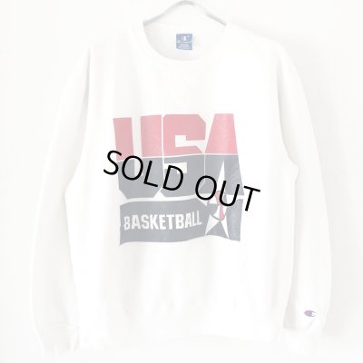 画像1: 90s USA製 CHAMPION DREAM TEAM LOGO SWEAT