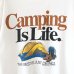 画像2: 90s USA製 CAMPING IS LIFE TEE SHIRT (2)