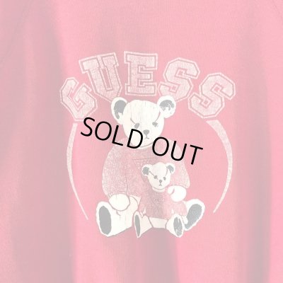 画像2: 80s 90s USA製　GUESS BEAR SWEAT