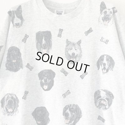 画像5: 90s USA製 rel-e-vant products DOG総柄　TEE SHIRT