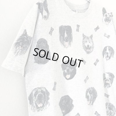 画像3: 90s USA製 rel-e-vant products DOG総柄　TEE SHIRT