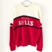 画像1: 80s USA製　CHICAGO BULLS CLIF ENGLE LTD KNIT SWEATER (1)