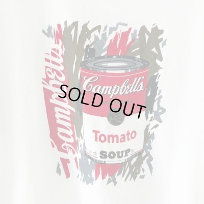 画像2: 90s USA製　ANDY WARHOL CHAMPBELL TOMATO SOUP ART TEE SHIRT