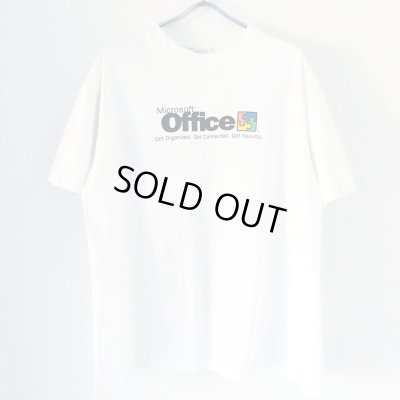 画像1: 90s USA製　MICROSOFT OFFICE 企業 TEE SHIRT