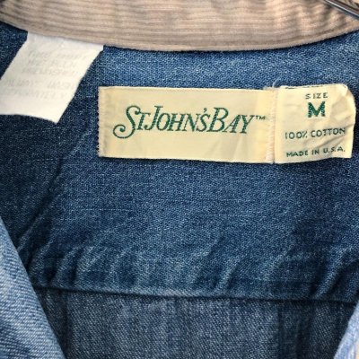 画像3: 90s USA製　STJOHN'S BAY  DENIM L/S SHIRT 