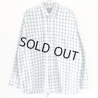 90s old GAP PLAID L/S SHIRT