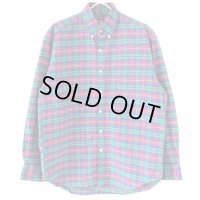 90s old GAP PLAID L/S SHIRT