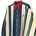 画像4: 90s TOMMY HILFIGER MULCH STRIPE L/S SHIRT (4)