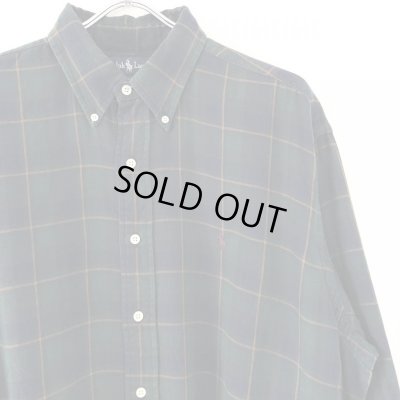 画像2: 90s  RALPH LAUREN PLAID L/S SHIRT