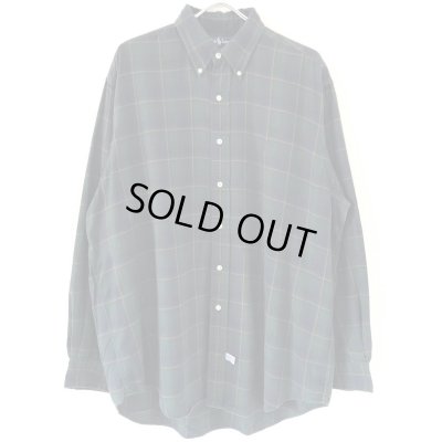 画像1: 90s  RALPH LAUREN PLAID L/S SHIRT