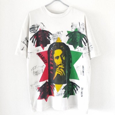 画像1: 90s BOB MARLEY TEE SHIRT