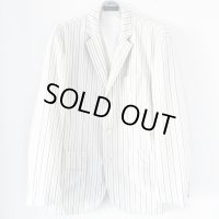 90s RALPH LAUREN STRIPE TAILORED JACKET