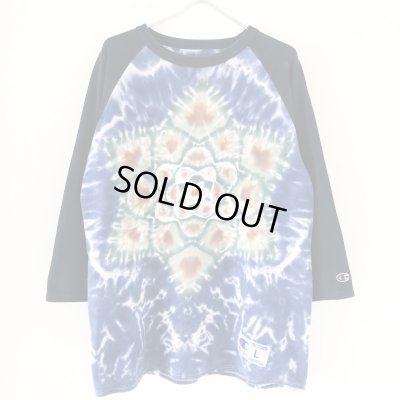 画像1: CHAMPION TIE DYE ART TEE SHIRT