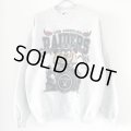 90s USA製　OAKLAND RAIDERS LOONEY TUNES TAZ SWEAT