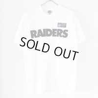 DEADSTOCK 90s~00s USA製　OAKLAND RAIDERS JILSANDER SAMPLING? TEE SHIRT