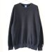 画像1: 90s USA製　CHAMPION "BLACK" 前V SWEAT (1)