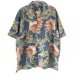 画像1: 90s RALPH LAUREN VINTAGE CAMP LINEN HAWAIIAN SHIRT (1)