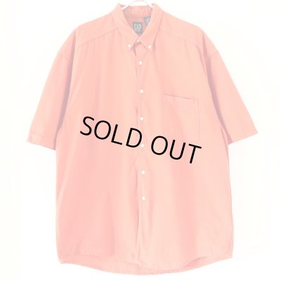 画像1: 90s USA製　OLD GAP BUTTON DOWN S/S SHIRT