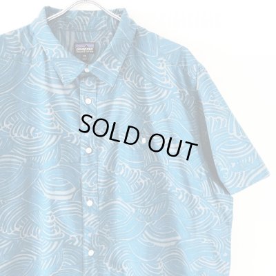 画像2: patagonia WAVE PATTERN HAWAIIAN  SHIRT