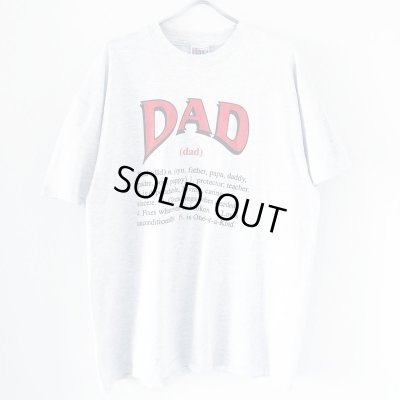 画像1: 90s USA製 DAD TEE SHIRT