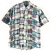 画像1: 90s RALPH LAUREN PATCHWORK S/S SHIRT (1)