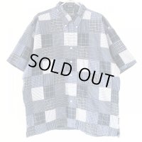 90s CHAPS RALPH LAUREN PATCHWORK S/S SHIRT