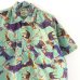 画像2: 80s 90s DOG HAWAIIAN S/S SHIRT (2)