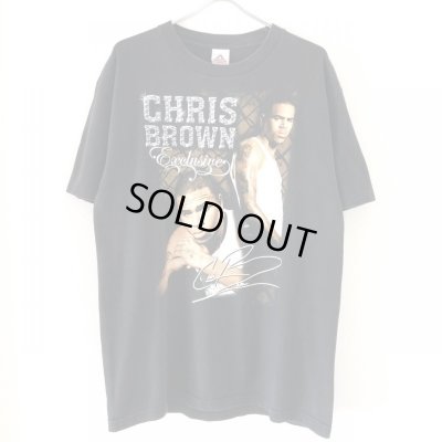 画像1: 00s CHRIS BROWN TOUR TEE SHIRT