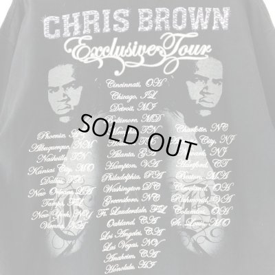 画像4: 00s CHRIS BROWN TOUR TEE SHIRT