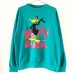 画像1: 90s USA製　LOONEY TUNES DAFFY DUCK SWEAT (1)