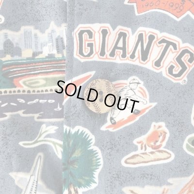 画像3: 02s REYN SPOONER SANFRANCISCO GIANTS HAWAIIAN  S/S SHIRT