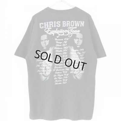 画像2: 00s CHRIS BROWN TOUR TEE SHIRT