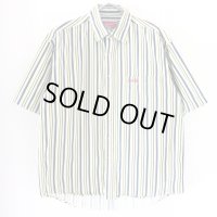 80s 90s COCA COLA 企業　STRIPE S/S SHIRT