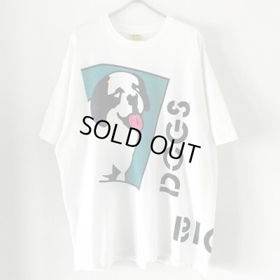 画像1: 90s USA製 BIG DOGS ART TEE SHIRT